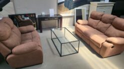 Grafton Everest Fabric 3 seater recliner and 2 seater