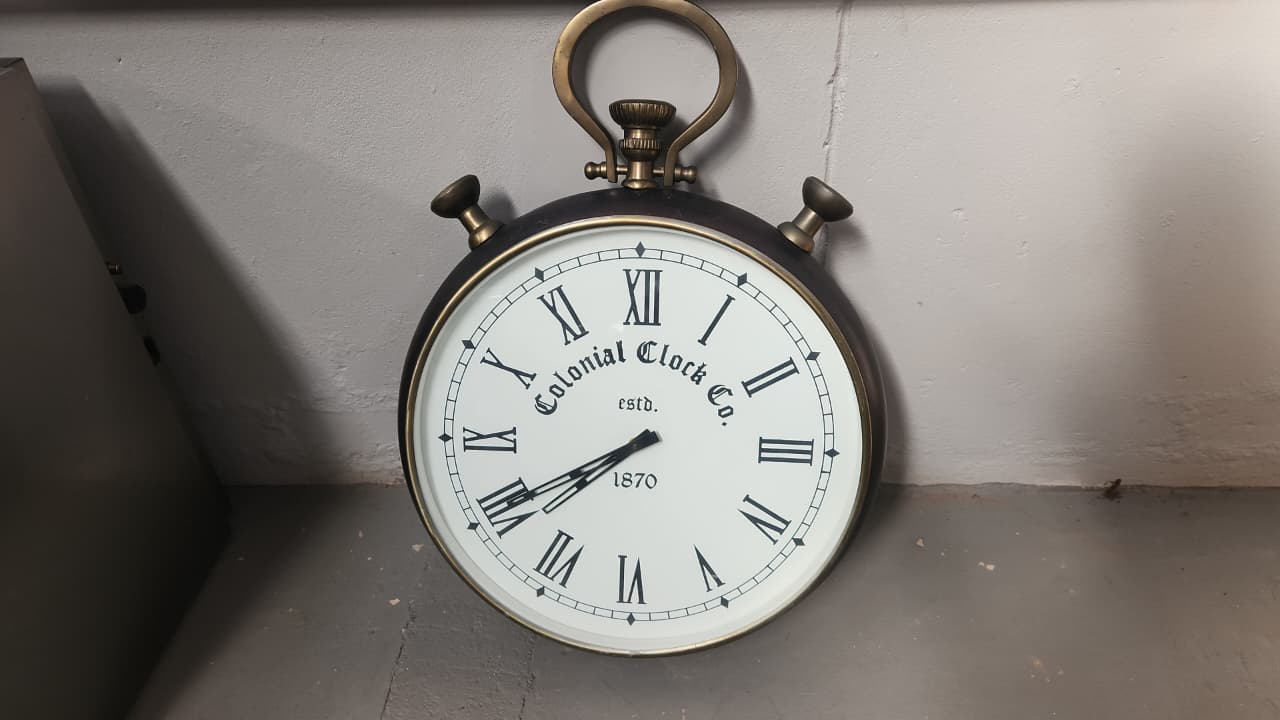 Wetherlys large decor clock