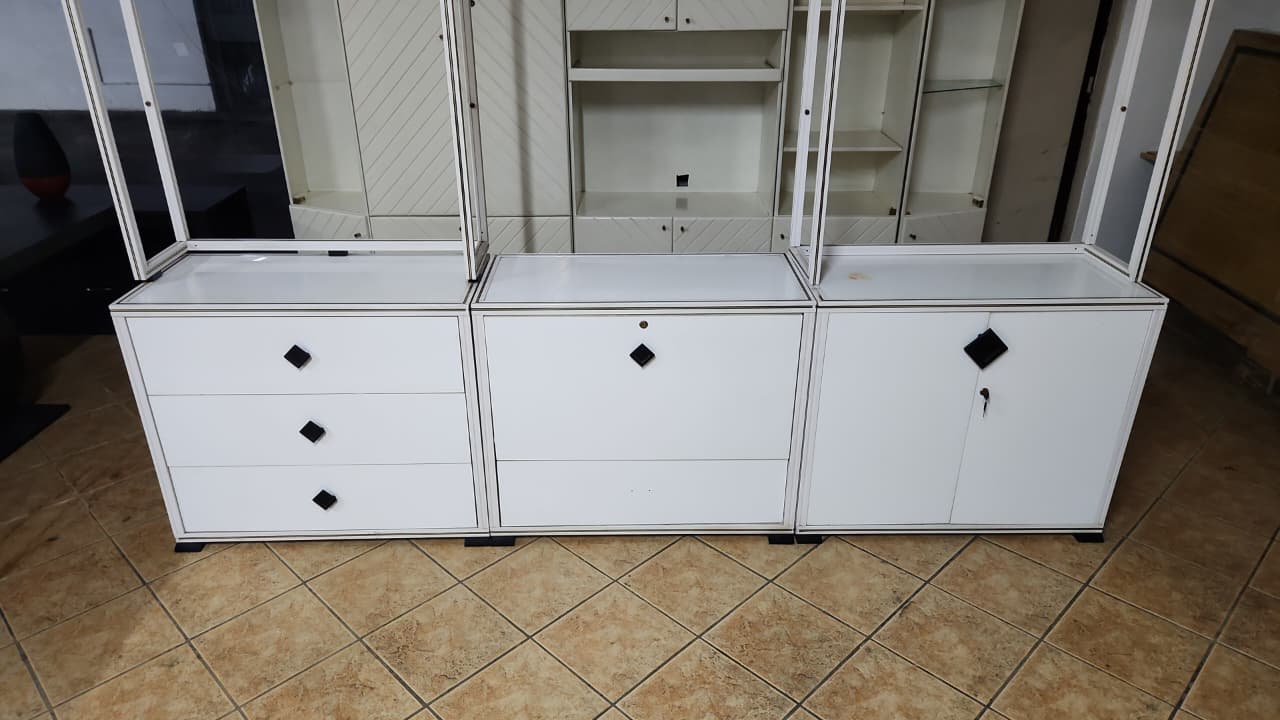 White Buffet and Sideboard combo by Pierre Vandel - Image 2