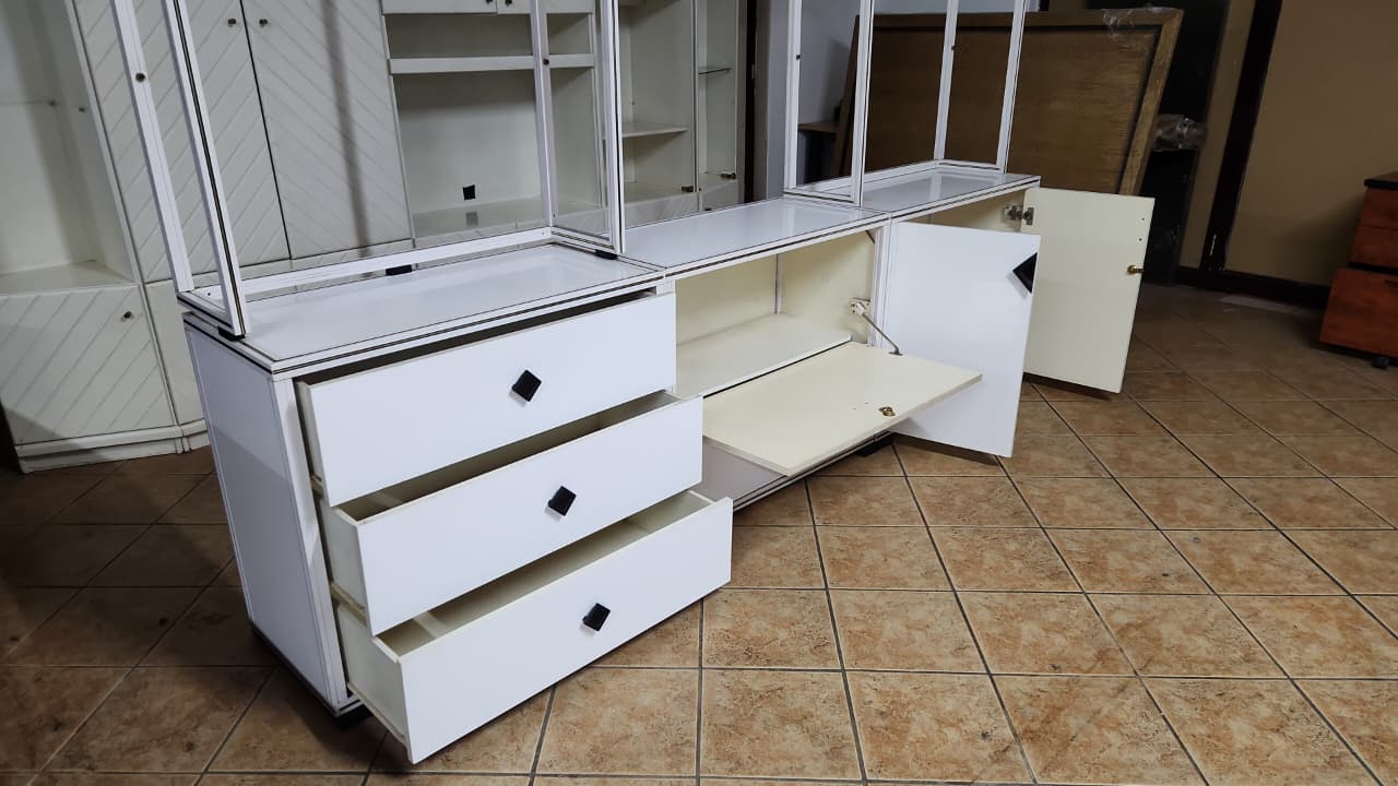 White Buffet and Sideboard combo by Pierre Vandel - Image 5